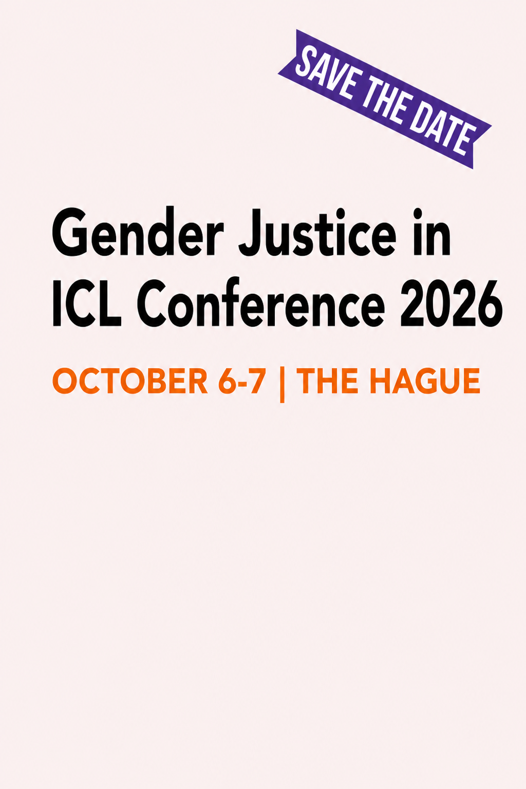 Gender Justice in International Criminal Law Conference 2026