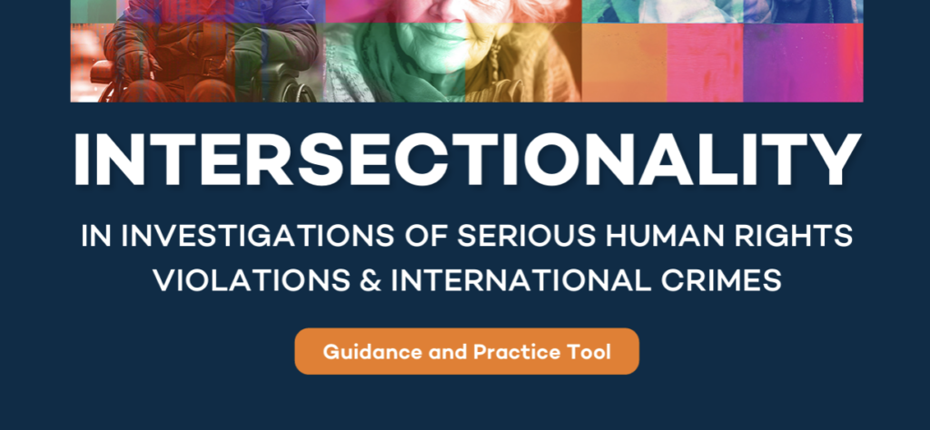 Intersectionality in investigations of serious human rights violations and international crimes